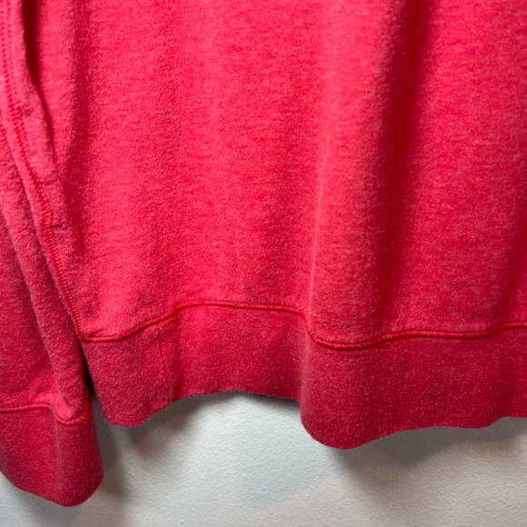 Polo Ralph Lauren Men's 1/4 Zip Pullover Sweatshirt Red Heather Blue Pony Medium - Picture 12 of 13